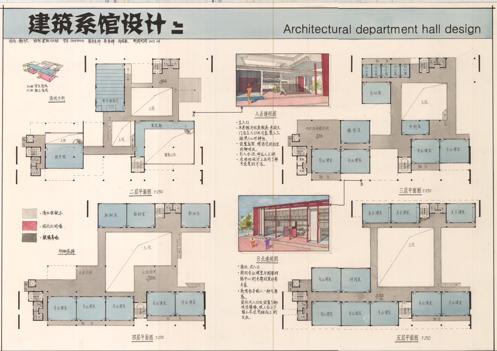 建筑系馆设计优秀作业